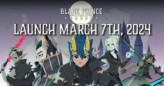the stunning tactical rpg blade prince academy is coming to pc via steam on march 7th 2024