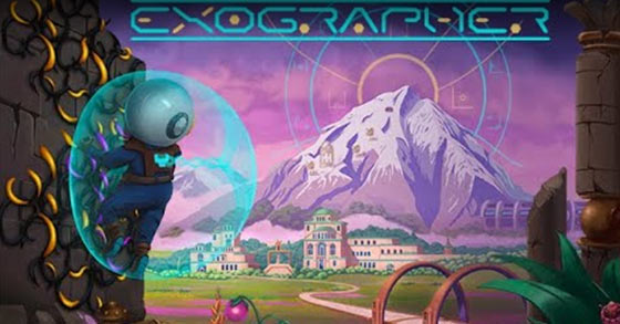 the unique sci-fi 2d metroidvania exographer is coming to pc in 2024