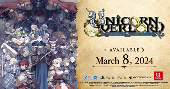 atlus and vanillawares unicorn overlord is now available for consoles worldwide
