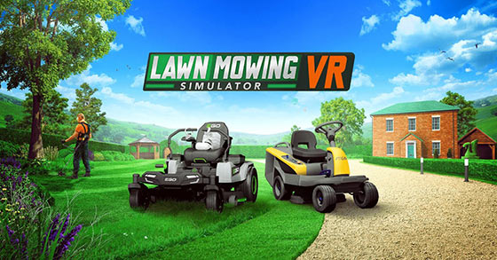 lawn mowing simulator vr is now available for pcvr via the meta store