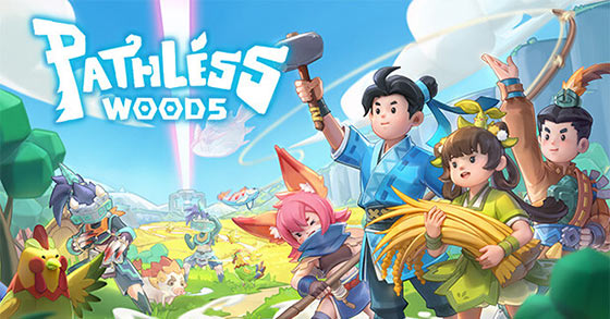 the cute sandbox adventure rpg pathless woods is coming to steam ea on april 3rd 2024