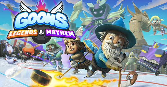 the hockey-action game goons legends and mayhem is coming to pc and consoles on april 11th 2024