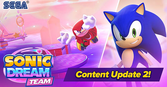 sega has just released the 2nd content update for sonic dream team