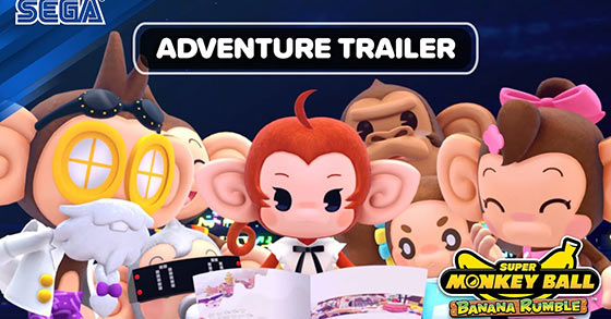 super monkey ball banana rumble has just announced its adventure mode
