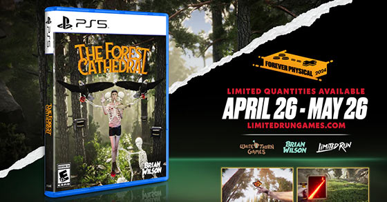 the 2d 3d psychological thriller the forest cathedral is now physically available for the ps5