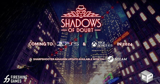 the immersive sandbox detective sim shadows of doubt is coming to the ps5 and xbox series x s in 2024