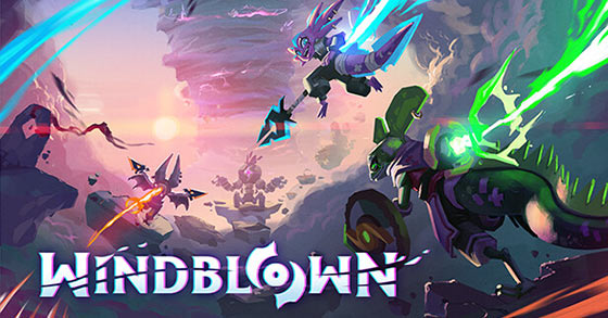 the lightning fast action roguelite windblown has just released its brand-new gameplay trailer