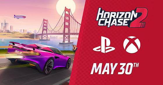 horizon chase 2 is now available for xbox and playstation consoles