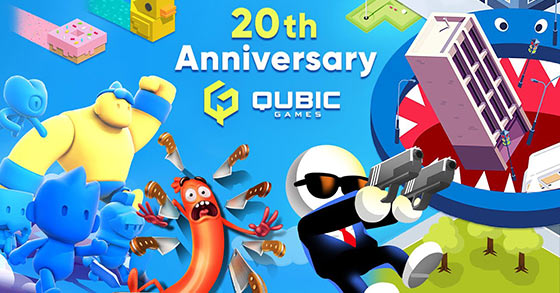 qubicgames 20 for 20 anniversary bundle is now available for pc via steam