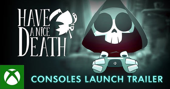 the darkly charming roguelike have a nice death is now available on xbox game pass