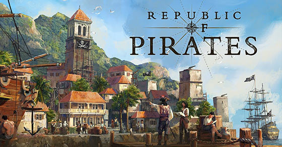 the pirate-themed city-builder rts republic of pirates is coming to pc on june 19th 2024