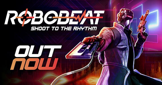 the roguelite rhythm shooter robobeat is now available for pc
