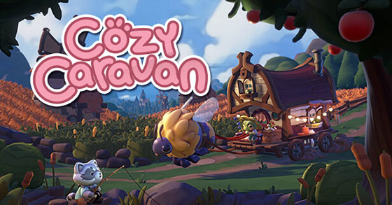 the traveling merchant adventure cozy caravan is coming to pc via steam ea on may 16th 2024