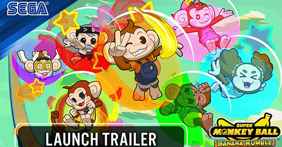 super monkey ball banana rumble is now available for the nintendo switch