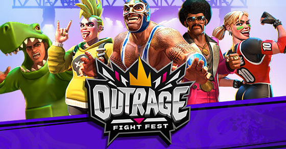 the mega-brawler outrage fight fest is coming to pc via steam ea on july 16th 2024