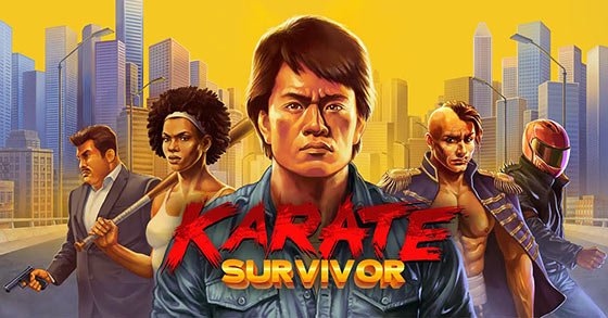 the survivor-like roguelite karate survivor is coming to pc via steam this year 2024