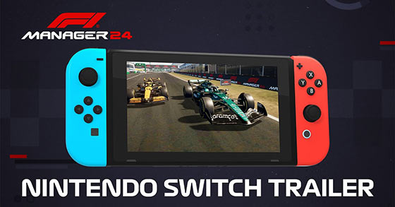 f1 manager 24 is coming to the nintendo switch on july 23rd 2024