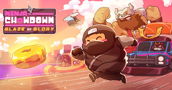 ninja chowdown glaze of glory is now available for pc and the nintendo switch