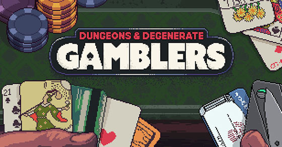 the roguelike deckbuilder dungeons and degenerate gamblers is coming to steam on august 8th 2024