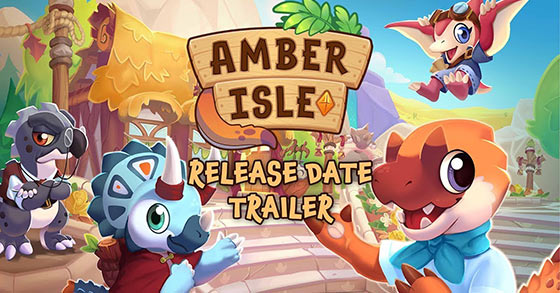 the shop management game amber isle is coming to the nintendo switch on october 31st 2024