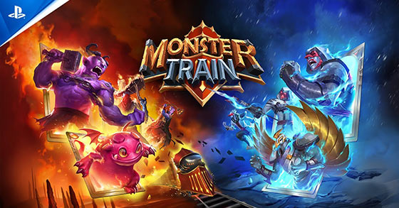 the strategic roguelike-deck-building game monster train is now available for the ps5