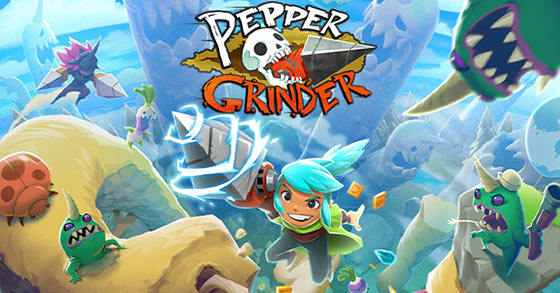 the action-packed 2d adventure pepper grinder is now available for xbox and playstation