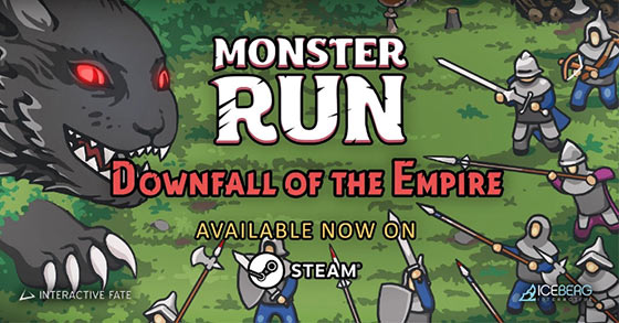 the beat-em-up- nd bullet heaven game monster run is now´available for pc via steam