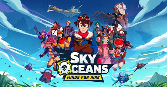 the retro-like jrpg sky oceans wings for hire is coming to pc and consoles on october 10th 2024