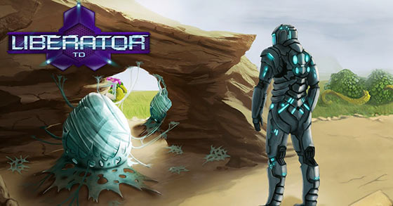 the tower-defence top-down shooter liberator td is coming to pc via steam on september 18th 2024