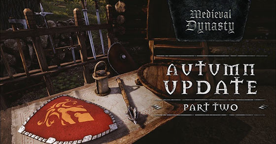 medieval dynasty has just released its autumn update part 2 trailer