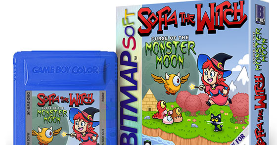 the addictive puzzle game sofia the witch curse of the monster moon is now available for gbc