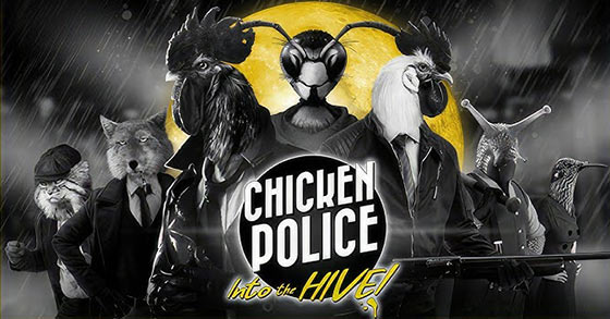 chicken police into the hive is now available for pc via steam