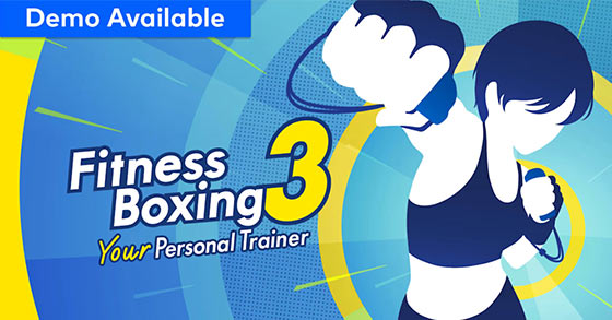 fitness boxing 3 your personal trainer has just dropped its demo for the nintendo switch