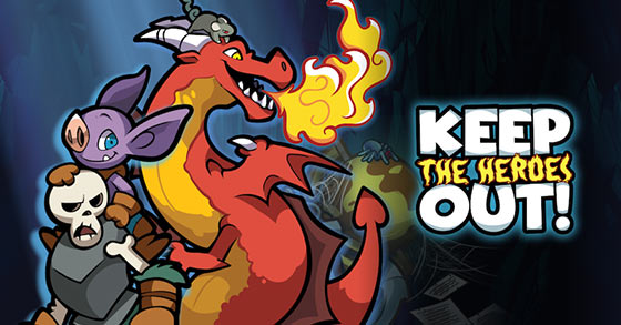 the dungeon defense game keep the heroes out is now fully funded via kickstarter