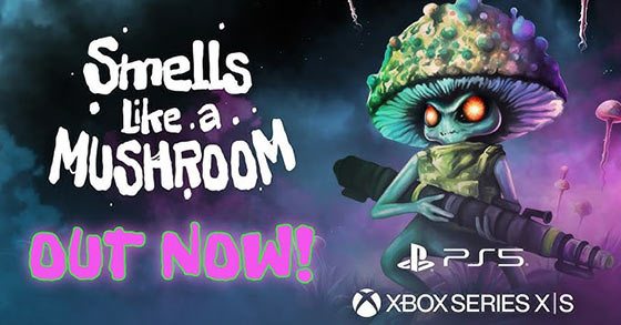 the third-person platformer looter shooter smells like a mushroom is now available for the ps5 and xbox series x