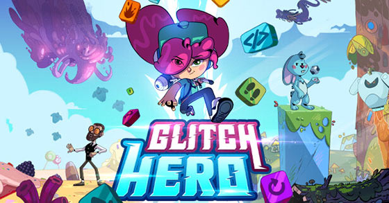 the thrilling action puzzle adventure glitch hero is now available for pc and consoles