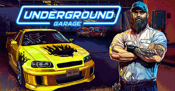 the car mechanic open-world racer underground garage just dropped its latest update via steam