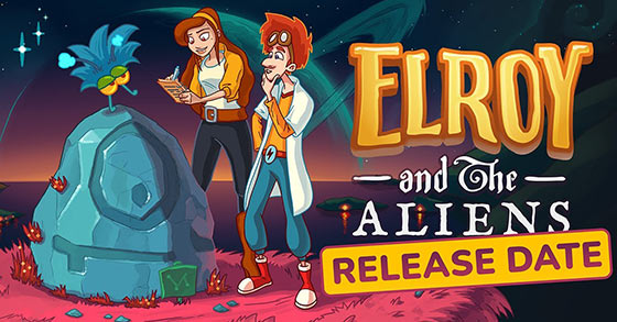 the modern point-and-click adventure elroy and the aliens is coming to steam on april 2nd 2025