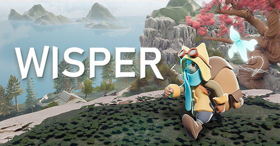 the relaxing 3d open-world adventure wisper´is now available for pc via steam