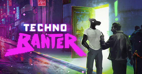 the neon-filled narrative rpg techno banter is now available for pc and consoles