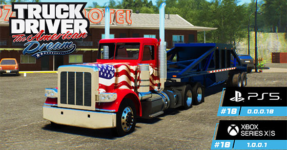 truck driver the american dream just released its patch nr18 for the ps5 and xbox series x s