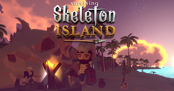 the open-world crafting rpg surviving skeleton island is now available for pc via steam ea
