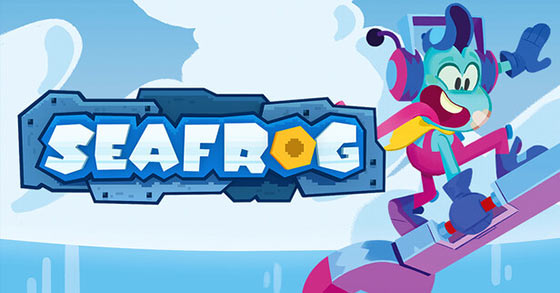 the challenging retro 2.5d platformer seafrog is now available for pc via steam
