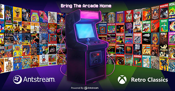 antstream arcade just teamed-up with xbox to launch retro classics for game pasm member