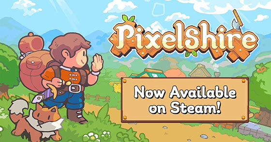 the adorably cozy rpg pixelshire is now available for pc via steam