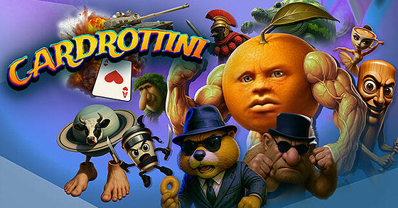 the chaotic Italian meme-fueled card battler cardrottini is soon coming to pc via steam