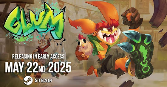 the comedic action-adventure fps glum is coming to pc via steam ea on may 22nd 2025