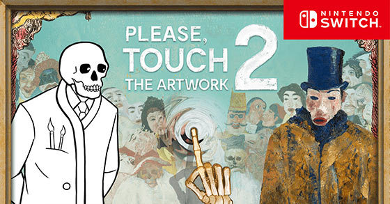 the cozy puzzler please touch the artwork 2 is coming to the switch on may 23rd 2025