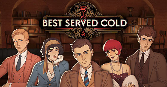 the detective-themed visual novel best served cold is now available for pc via steam