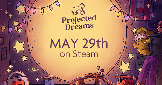 the relaxing and nostalgic puzzle adventure projected dreams is coming to steam on may 29th